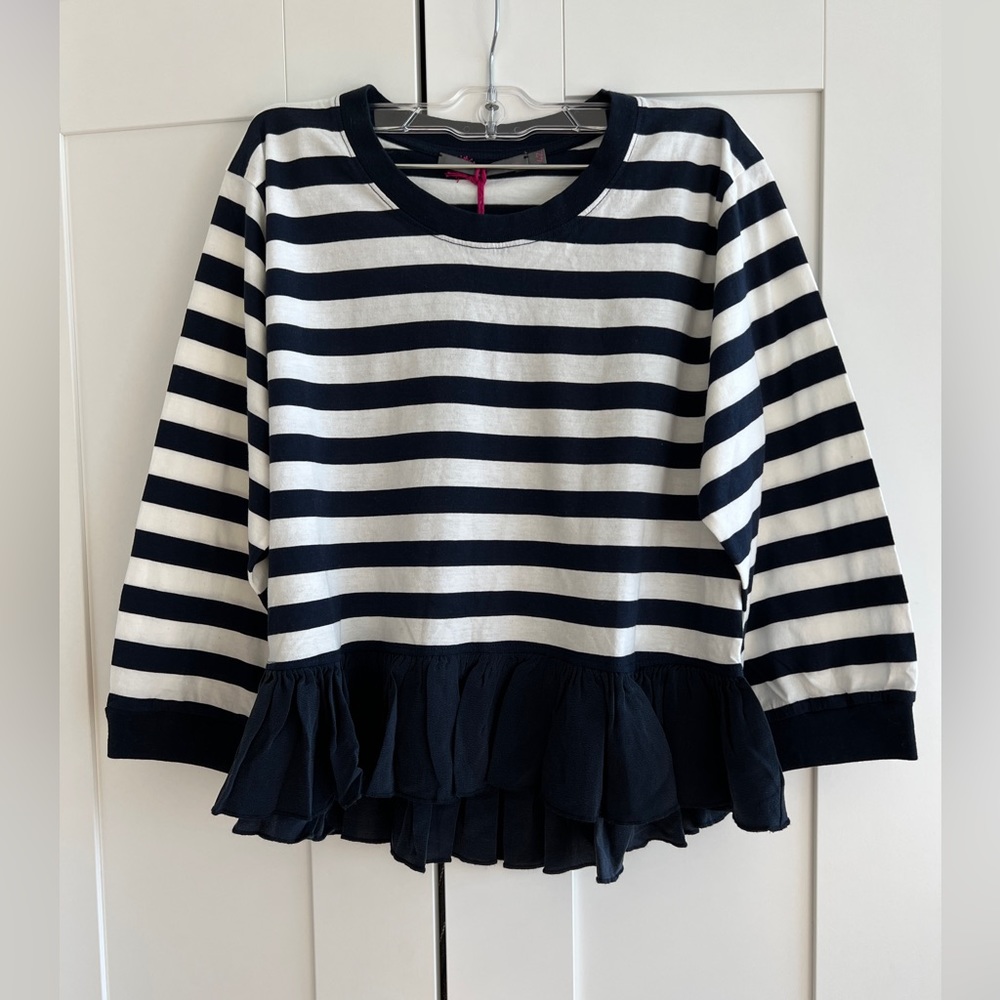 NWT top Seventy Sergio Tegon, Italy, cotton and silk, size 42it, us6